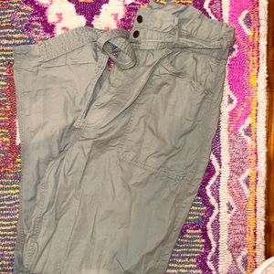 Abercrombie & Fitch Green High Waisted Pants